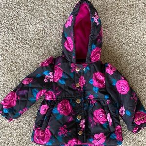 London Fog baby girl puffer coat